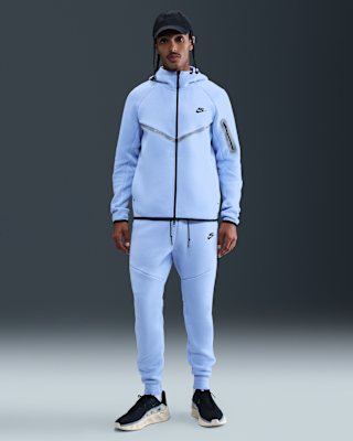 Nike Tech Men's Full-Zip Fleece Windrunner Jacket with Reflective